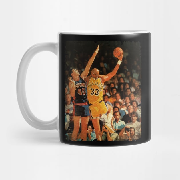 Kareem Abdul Jabbar Slum Dunk by Wendyshopart